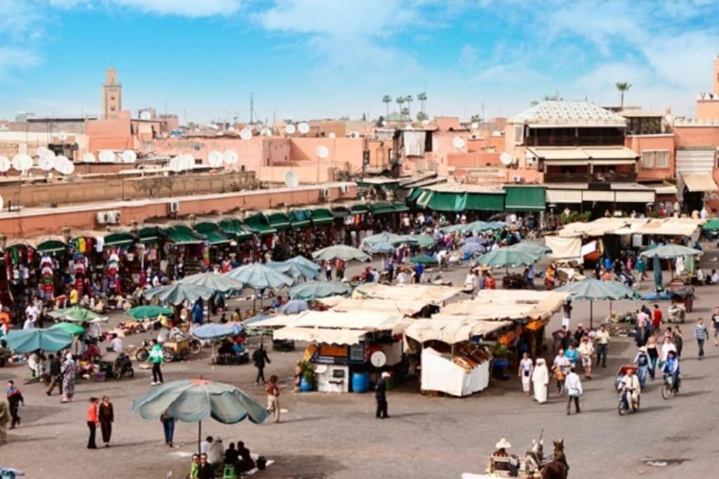 Appartement Funny House A Place Jamaa El Fna De Marrakech Marraquexe Exterior foto