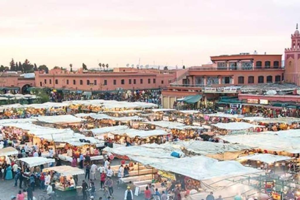 Appartement Funny House A Place Jamaa El Fna De Marrakech Marraquexe Exterior foto